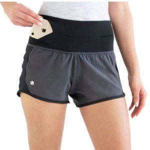 FlipBelt Running Shorts (Medium/Carbon/Women's)